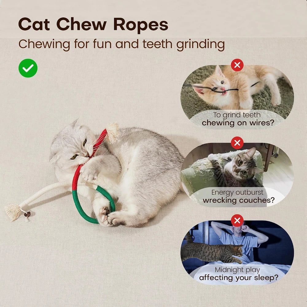 Cat Teething Chew Ropes