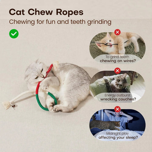 Cat Teething Chew Ropes