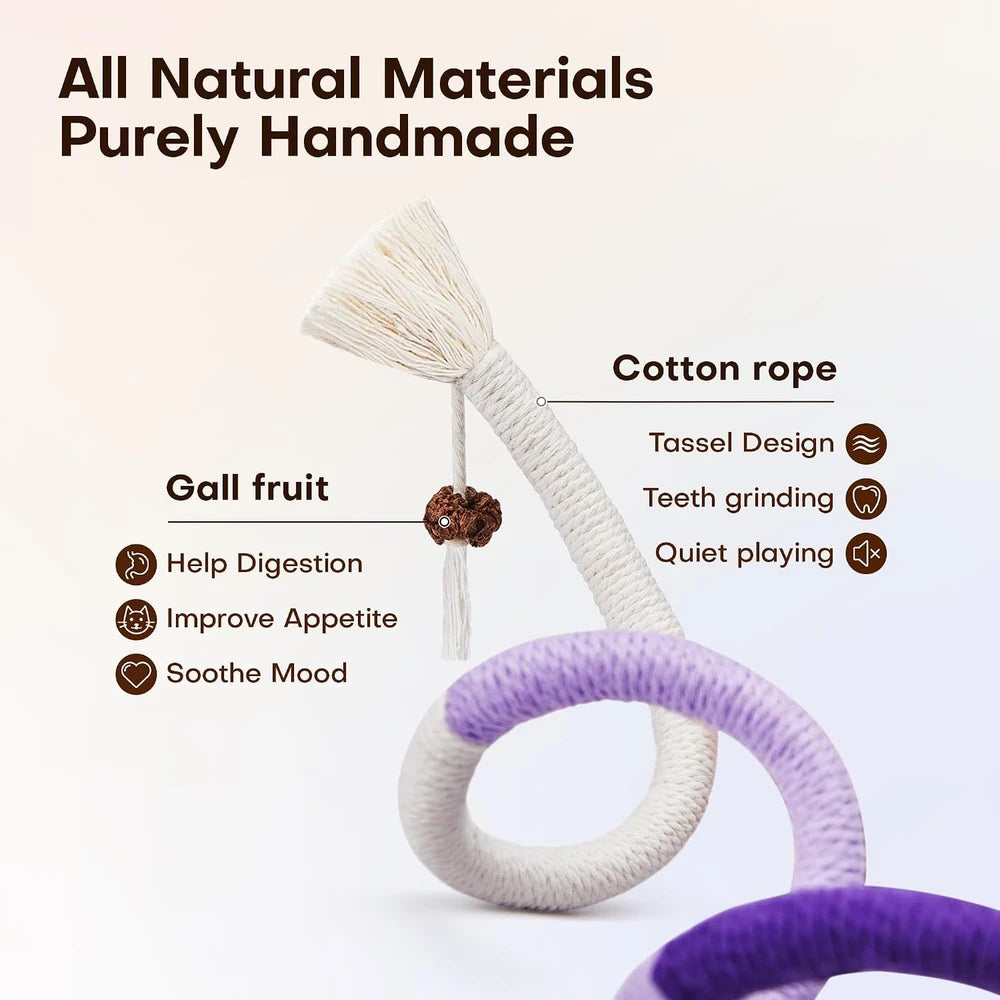Cat Teething Chew Ropes
